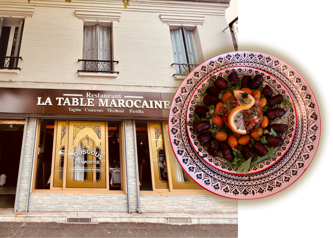 Le restaurant - La Table Marocaine - restaurant LE PERREUX-SUR-MARNE - Restaurant Nogent sur Marne - Restaurant Marocain Le Perreux - manger a LE PERREUX-SUR-MARNE